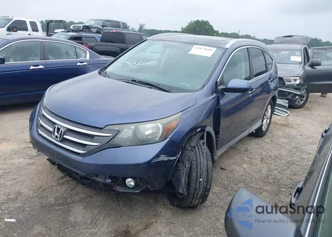 2013 Honda Cr-V Ex-L z USA, uszkodzony, nr VIN 2HKRM4H70DH692001